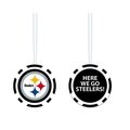 Evergreen Enterprises Evergreen Enterprises 841295895 Pittsburgh Steelers Game Chip Ornament 841295895